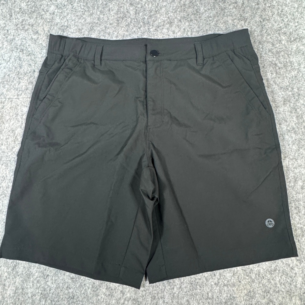 Mondetta Outdoor Project Mens Black Performance Hiking Golf Shorts Size 34